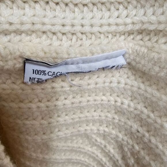 Eric Bompard Labo Collection Galaxie Cashmere Sweater In Ivory - Picture 8 of 10